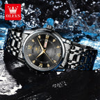 OLEVS 5513 Mens Watch Original Fashion Brand Quartz