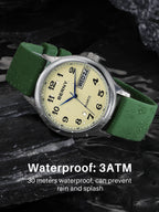 Berny Men's Watches Calendar Weeks Quartz Men.