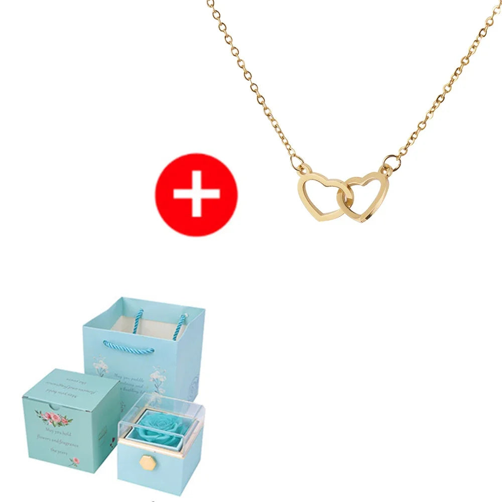 Custom Names Heart Necklace Personalized Jewelry - Style 6