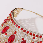 Luxus-Hochzeitstiara für die Braut, Kristall-Strass
