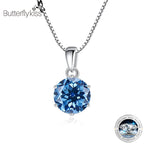 Butterflykiss 1 CT Real Moissanite Pendant Necklace