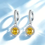 0.5-1 Carat Moissanite Earrings for Women