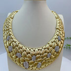 Italian Dubai Simple Style Big Bold Necklace Luxury