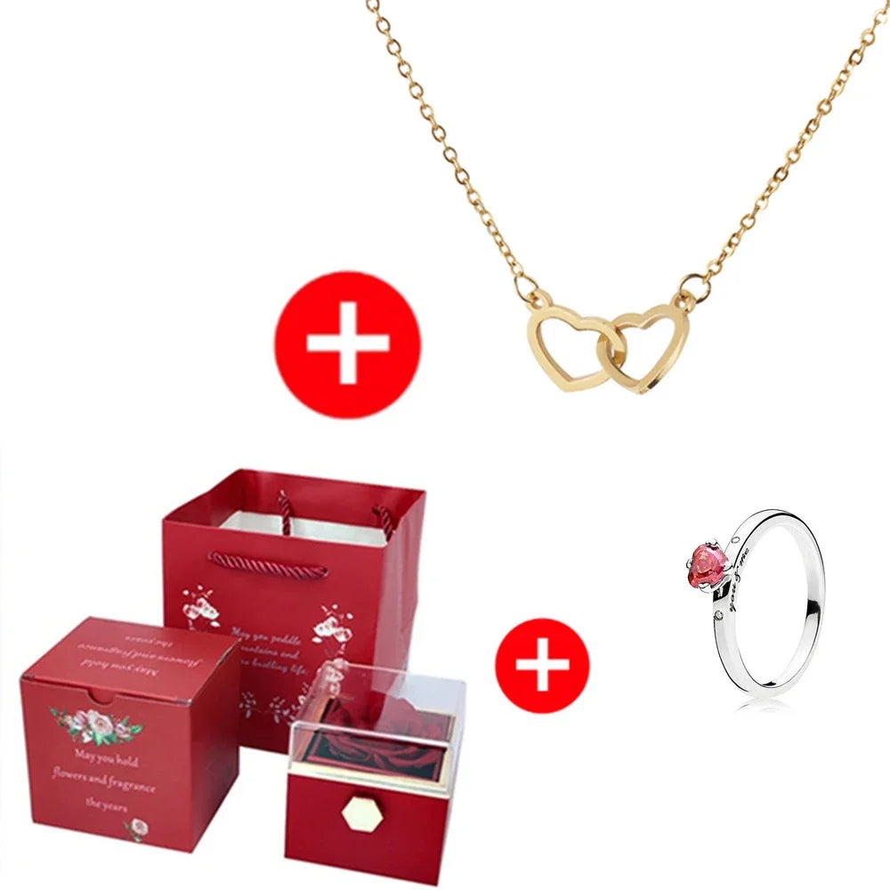 Custom Names Heart Necklace Personalized Jewelry - Style 15