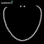Luoteemi Silver Color 3 Prong Round Cubic Zirconia