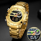 NAVIFORCE 9163 Luxury Original Sport Wrist Watch For