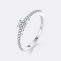 Real 925 Sterling Silver Small Moissnaite Ring For - 0.3Ct per Pc / MSR22052421 / 7, 0.3Ct per Pc / MSR22052421 / 8, 0.3Ct per Pc / MSR22052421 / 5, 0.3Ct per Pc / MSR22052421 / 6