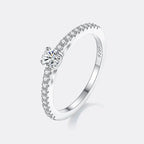 Real 925 Sterling Silver Small Moissnaite Ring For - 0.3Ct per Pc / MSR22052421 / 7, 0.3Ct per Pc / MSR22052421 / 8, 0.3Ct per Pc / MSR22052421 / 5, 0.3Ct per Pc / MSR22052421 / 6