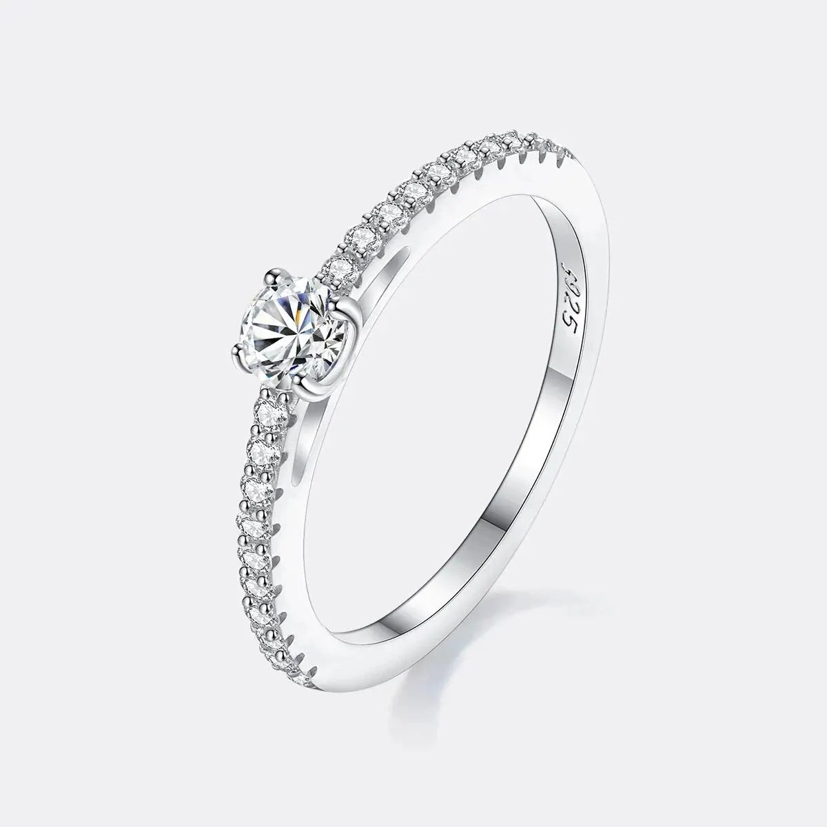 Real 925 Sterling Silver Small Moissnaite Ring For - 0.3Ct per Pc / MSR22052421 / 7, 0.3Ct per Pc / MSR22052421 / 8, 0.3Ct per Pc / MSR22052421 / 5, 0.3Ct per Pc / MSR22052421 / 6
