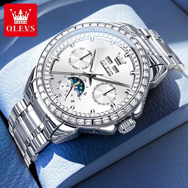 Olevs 6695 NEW Men's Watches Full Multifunctional
