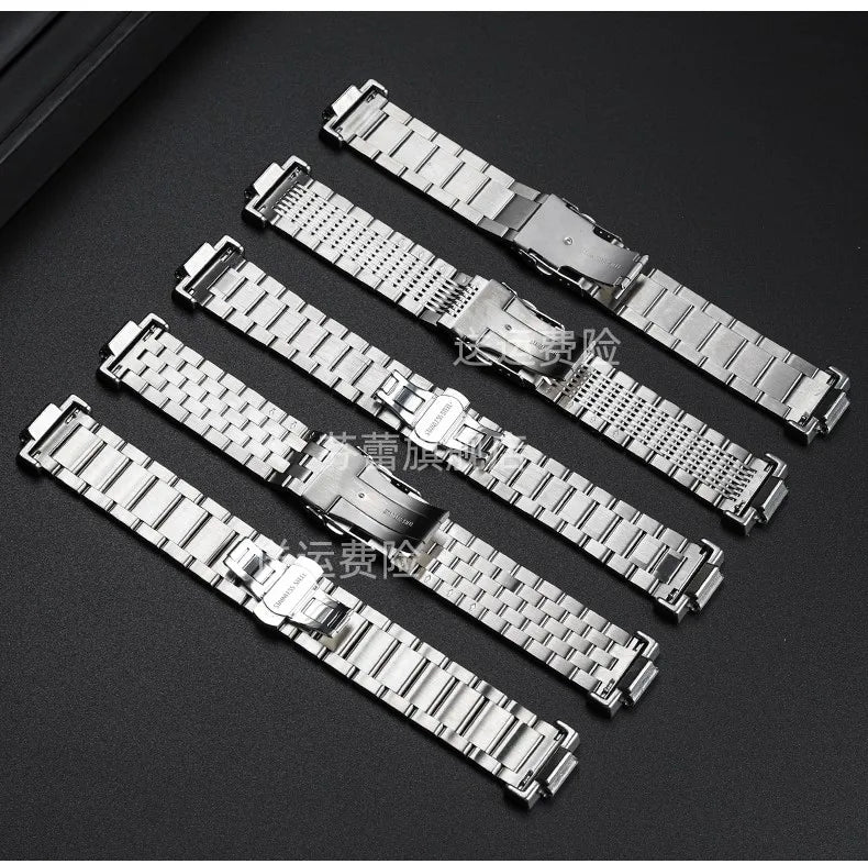 Quick Metal Modified watchband Case Suit For Casio.