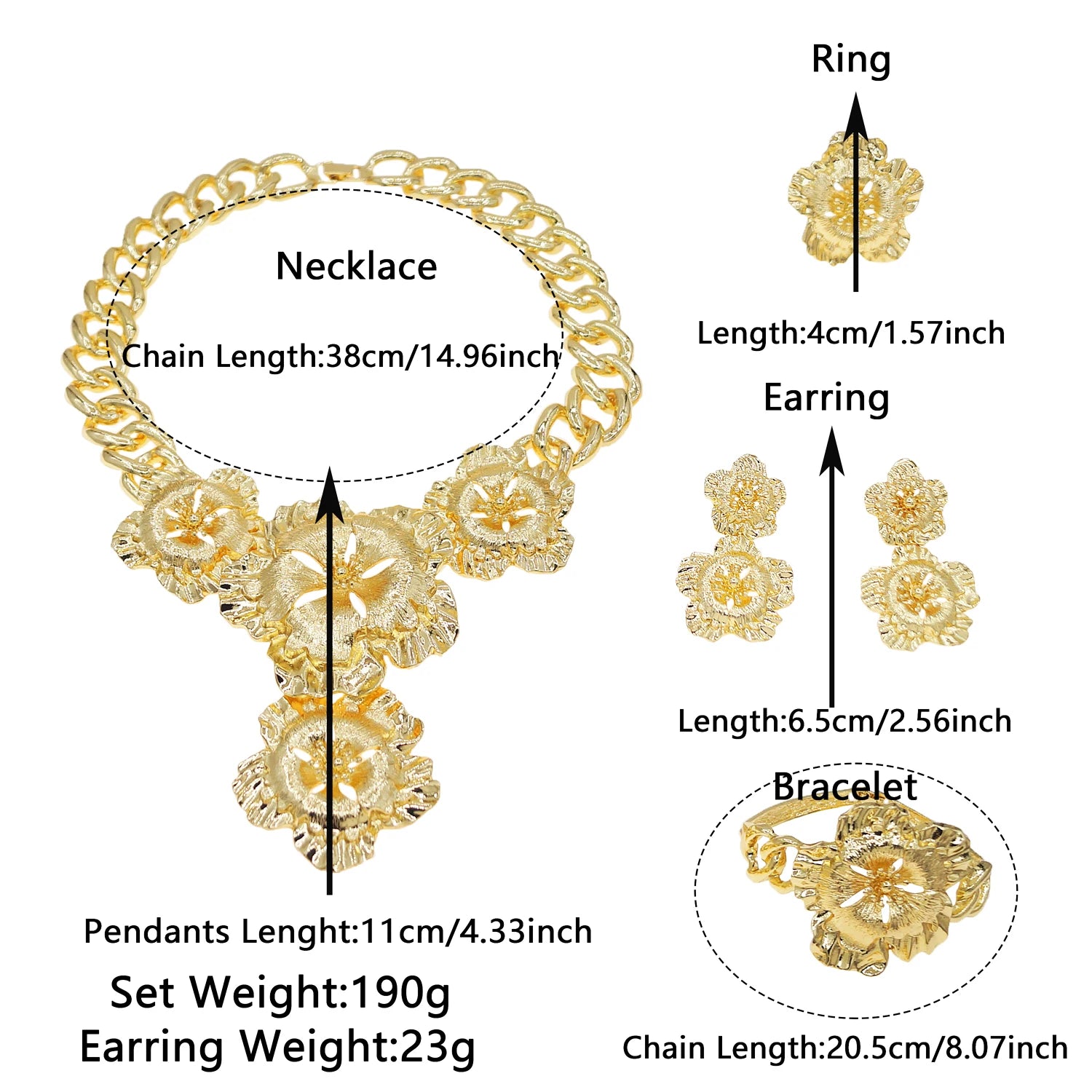 Necklace For Women Fashion New Cuban Chain Necklace