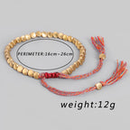 Handmade Tibetan Buddhist Bracelets On Hand Braided