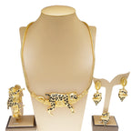 Dubai Women's Jewelry Set: Animal Design Leopard