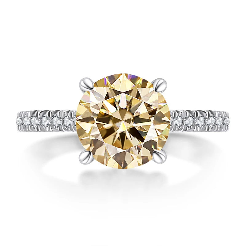 JoyceJelly 2CT 3CT Portuguese Cutting Moissanite