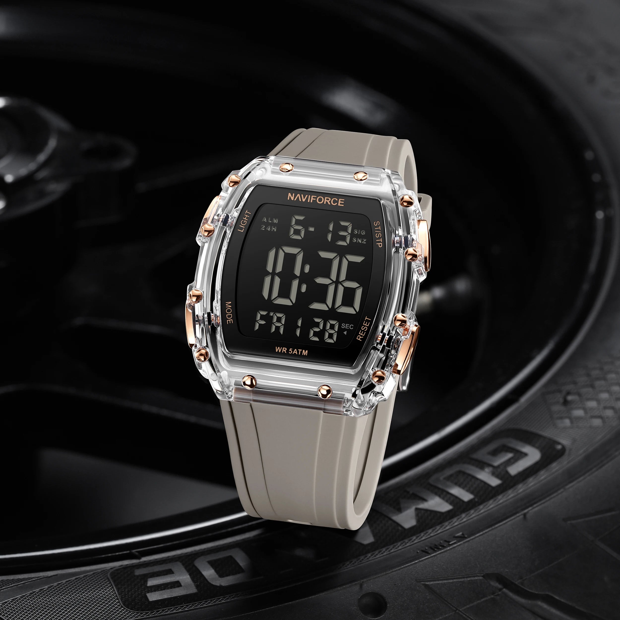 Naviforce 6107 Fashion Student Watch Men's Electro