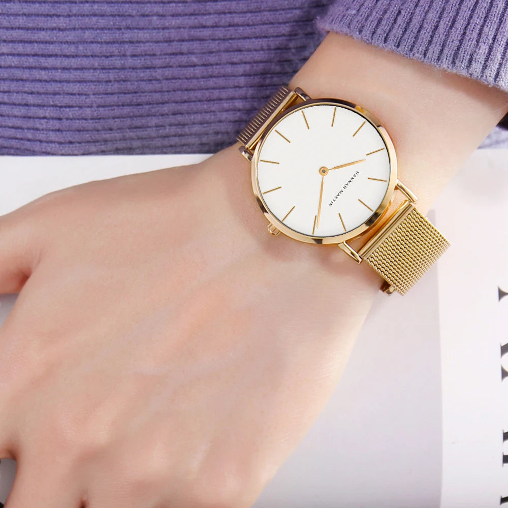 2023 New Women Bracelet Watch 1 Set Japan Quartz.