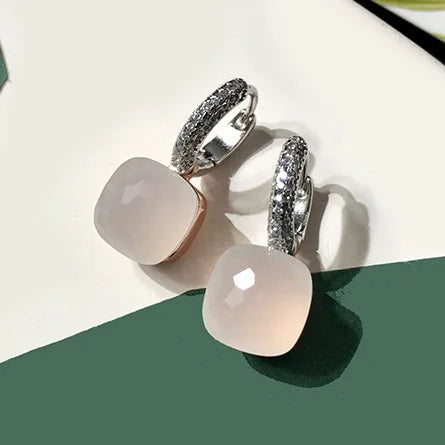 Pure 925 Sterling Silver Candy Style 21 Colors Pink - White