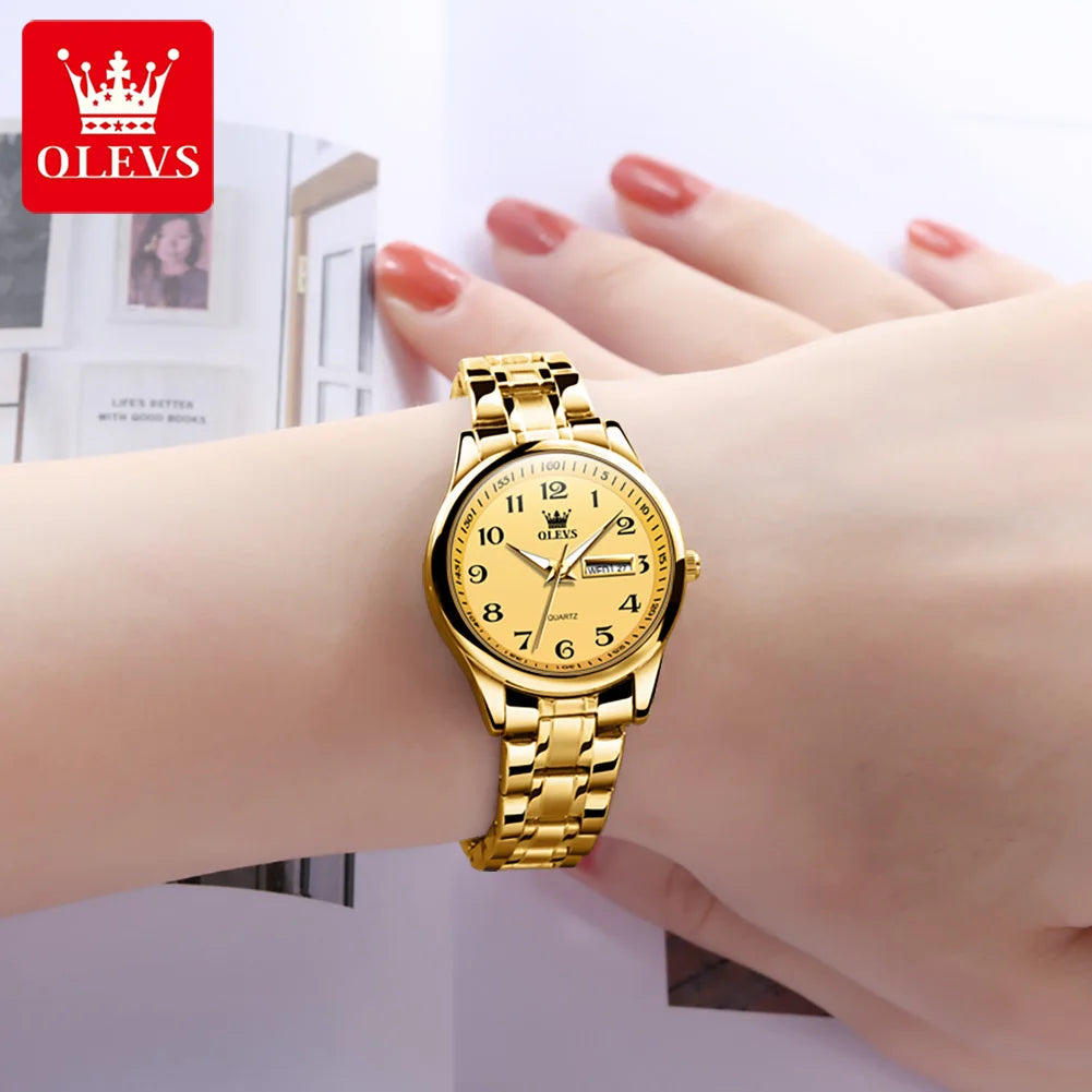 Olevs 5567 Women's Quartz Watches Simple Elegant.