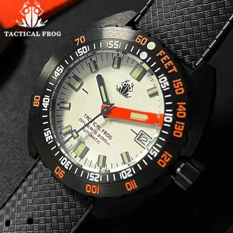 Tactical Frog SUB 300T Diver Men's Watches NH35A.
