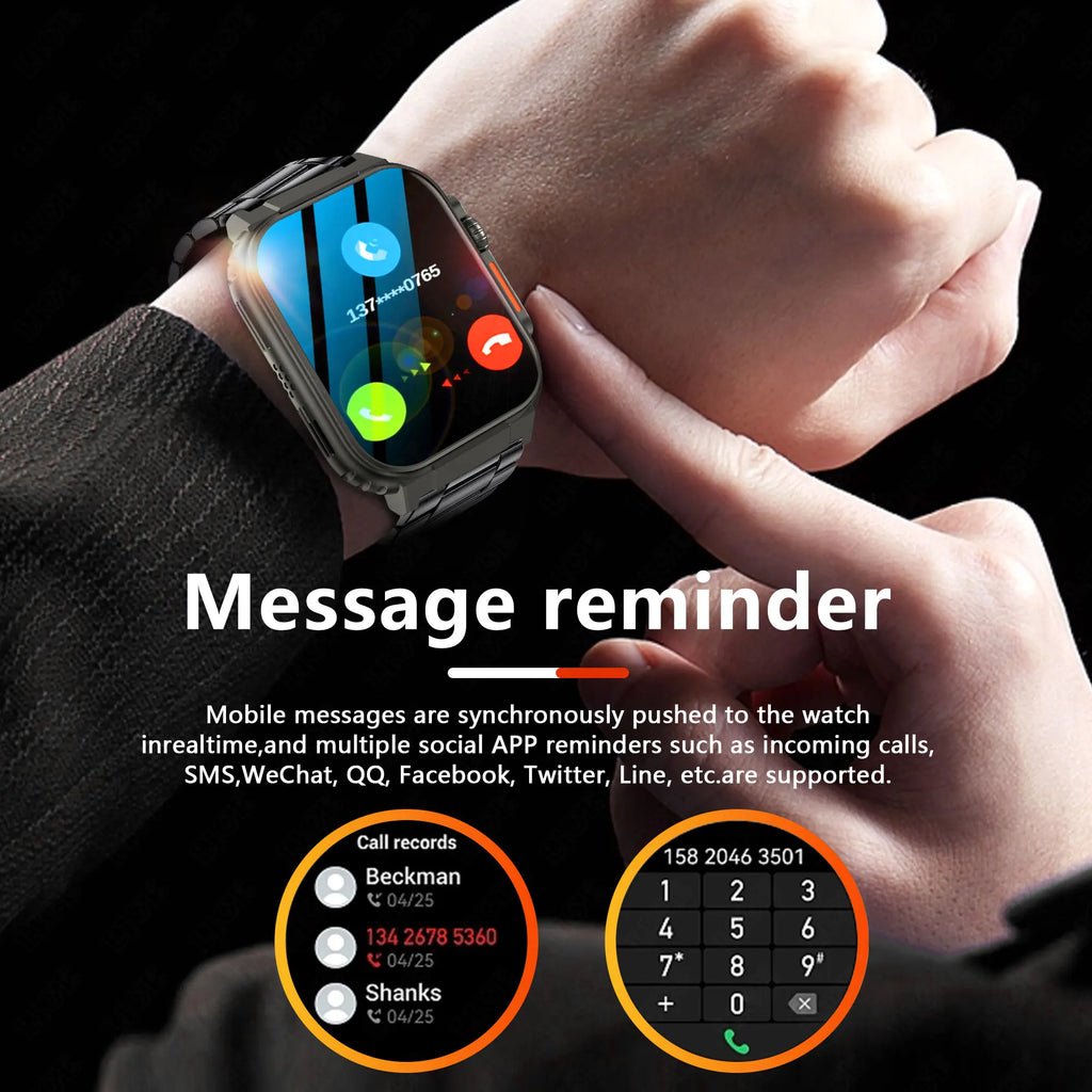 LIGE 600 mA New Smart Watch Men Outdoor Sports Fitness