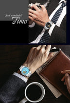 Montre Homme Automatique Forsining Tourbillon 24h AM