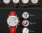 Megir Luxury Fashion Quartz Watch for Female Stude.