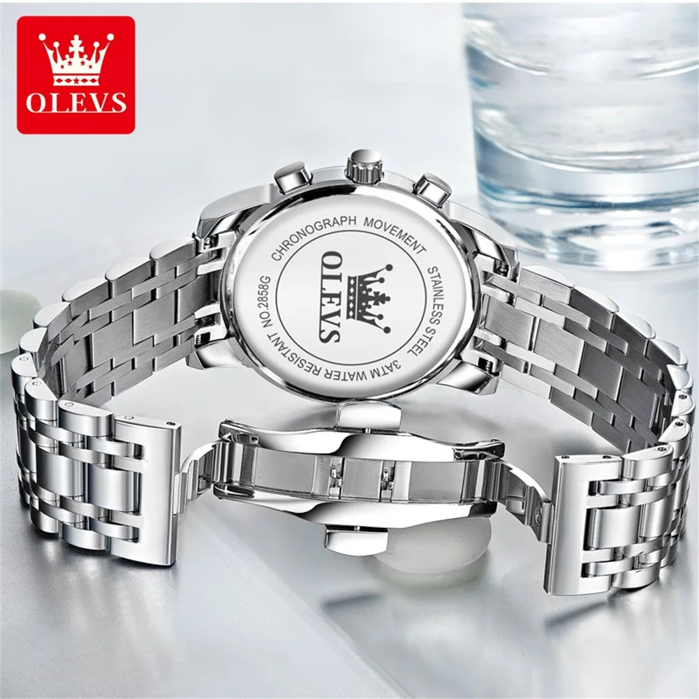 OLEVS Popular men's watches stainless steel