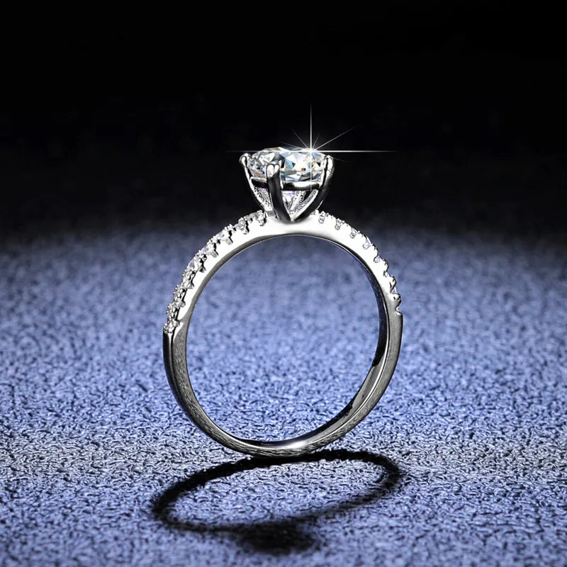 JoyceJelly 2CT 3CT Portuguese Cutting Moissanite