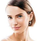 Taoyu D2.0CT Moissanite Drop Hie Earrings Real Silver