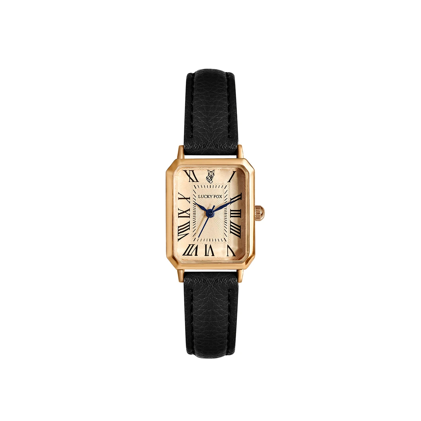 Fashion Retro Digital Dial Casual Watches Square - BLACK