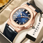 BINBOND precise quartz wristwatches for men luxury - 5