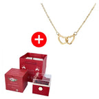 Custom Names Heart Necklace Personalized Jewelry - Style 1