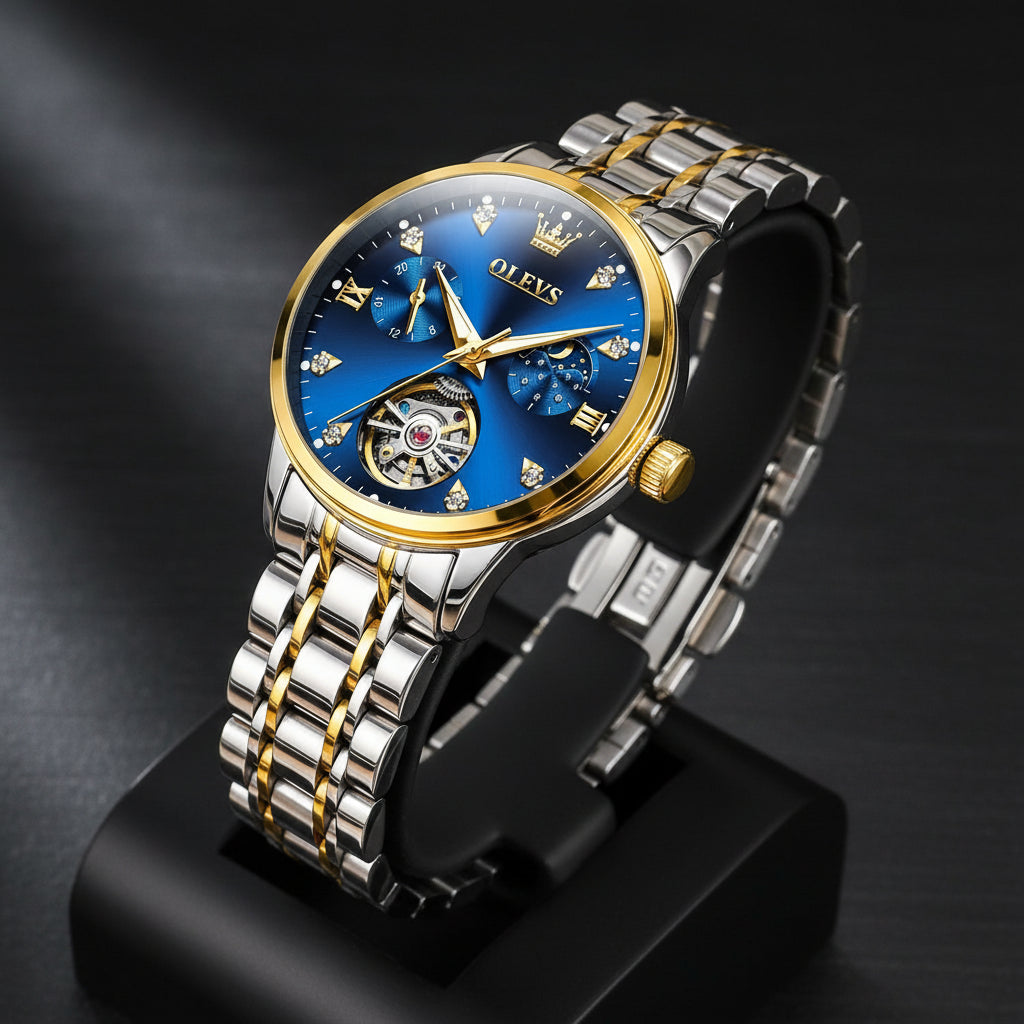 OLEVS Women's Watches Luxury Tourbillon Style Original