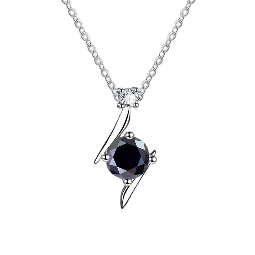 1.0 carat women moissantie pendant necklace for.