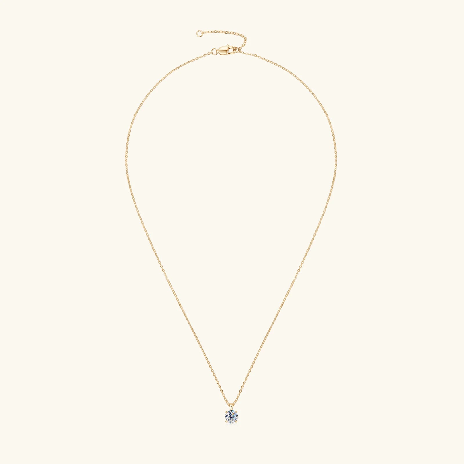 1.0 carat 2ct 3ct D Moissanite Solitaire Drop