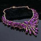 Crystal Bridal Jewelry Sets Wedding Party Costume.