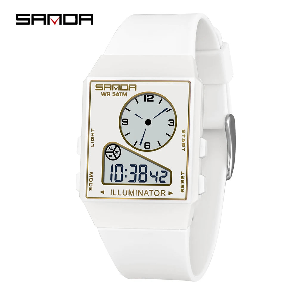 Sanda 6338 Fashion 2026 New Dual Display Electroni