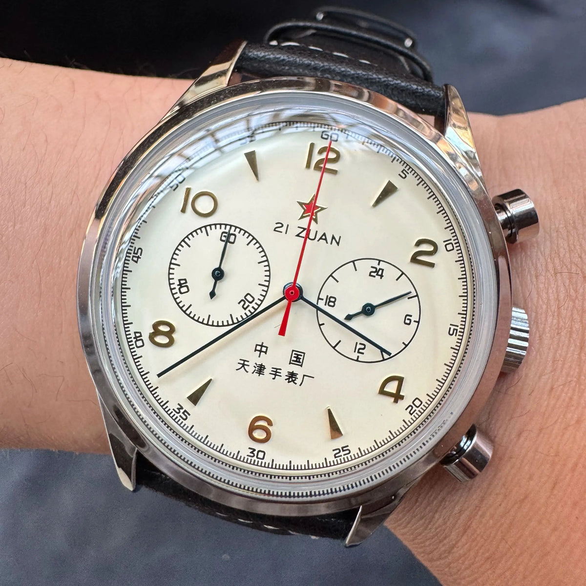 Herrenuhren 1963 Fliegeruhr Automatik 42mm