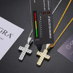 High Quality Unisex Classic Cross 14mm Cuban Link.