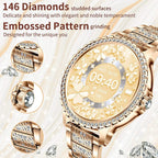 2026 New Fashion Women Diamond Watch 1.32 inch 360*360