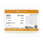 1.0 carat 2ct 3ct D Moissanite Solitaire Drop