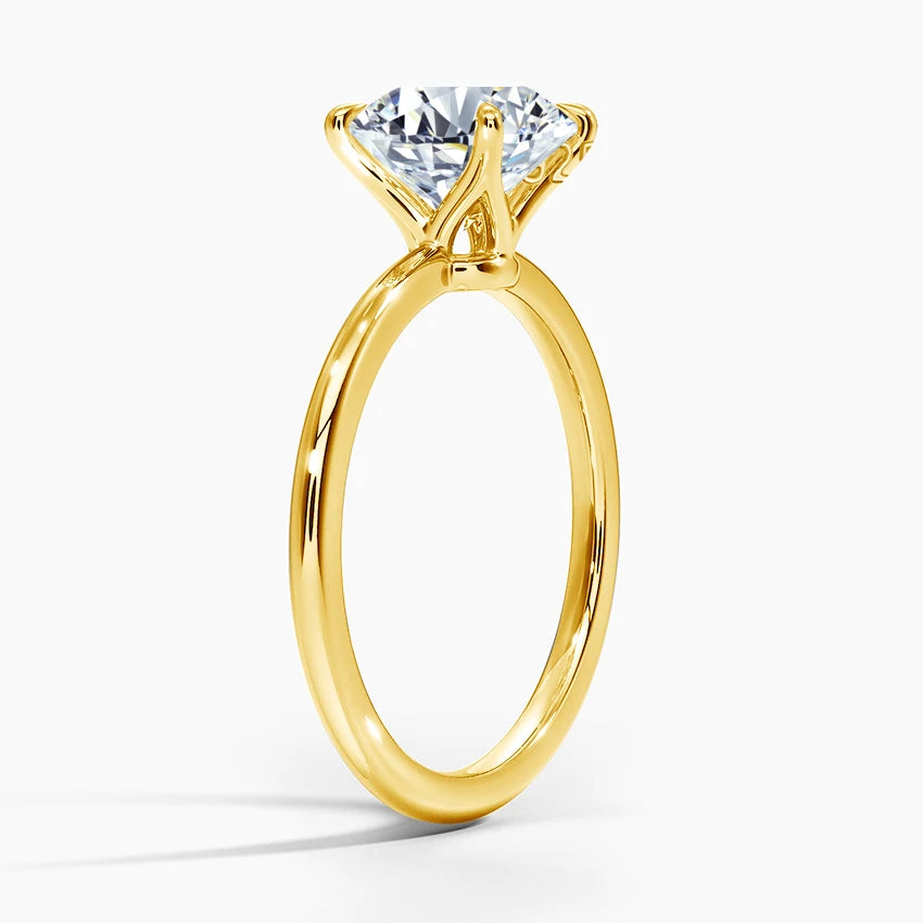 1ct 2ct 3ct 5ct D Color VVS1 Moissanite Ring Engag.