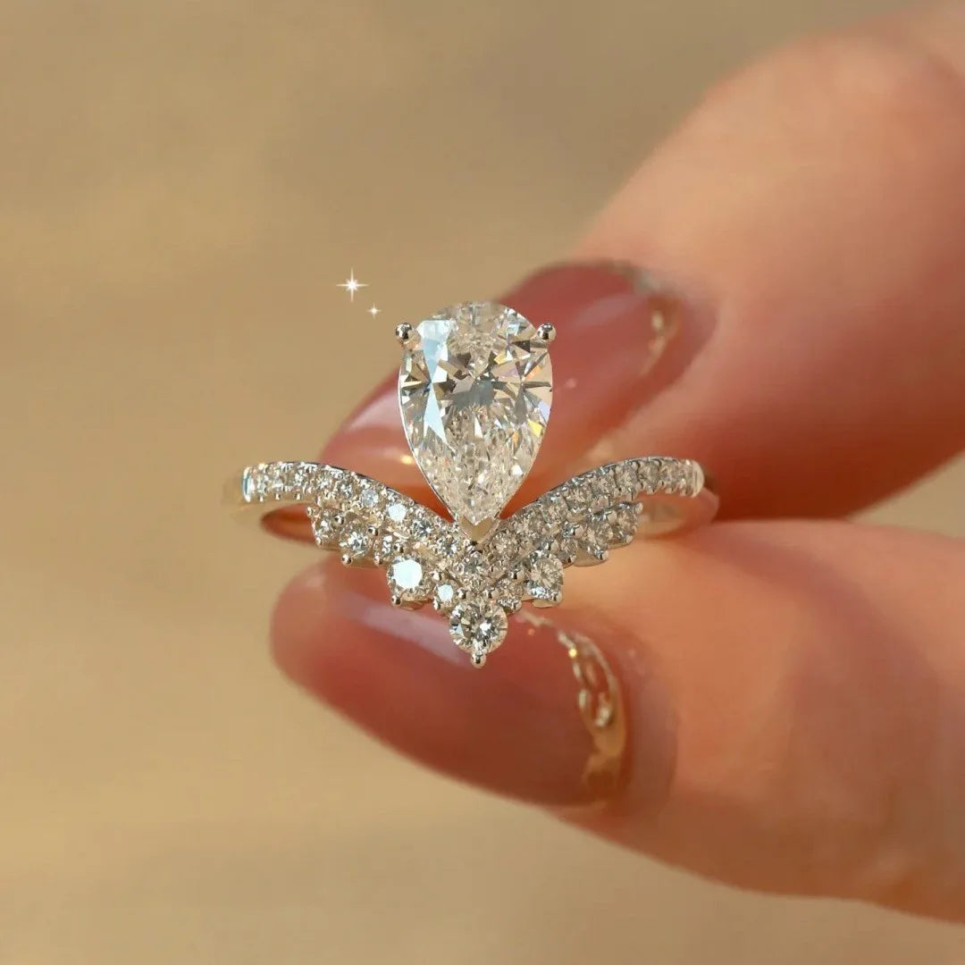 TEN Carats 0.5-1CT S925 sterling silver Moissanite.