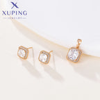 Xuping Jewelry Hot Sales Trendy Fashion Square Shaped