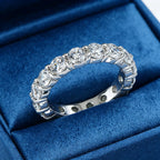 Rrjzz 4MM Full Moissanite Wedding Eternity