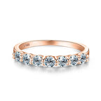 Novary Real Moissanite Ring 925 Sterling Silver