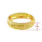 24K Real Gold Bracelet Hi Word Gold Bracelet Plating