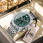 POEDAGAR Luxury Watches For Man Date Chronograph