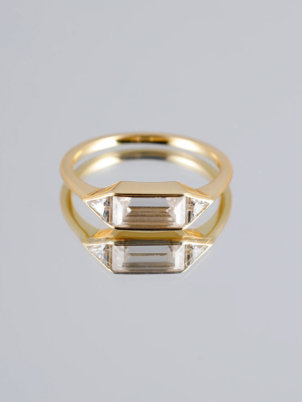 S925 Silver Moissanite Ring, A Fine Jewelry Piece,